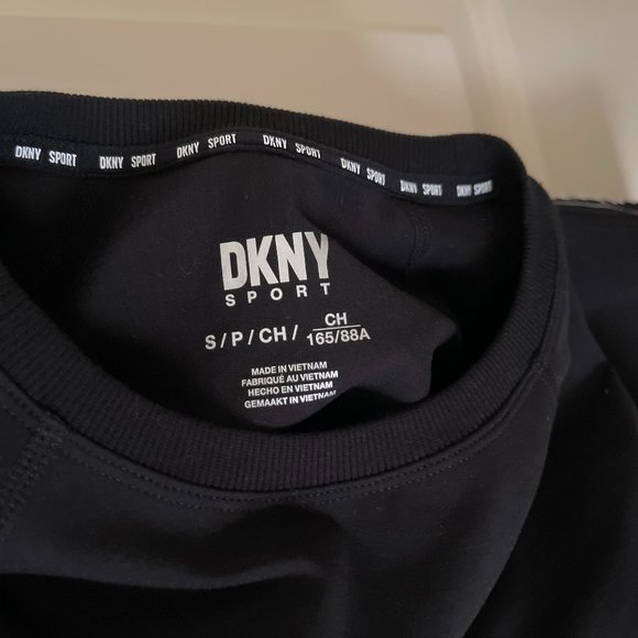 DKNY Sport Black Sweater Dress Size Small - Picture 4 of 4